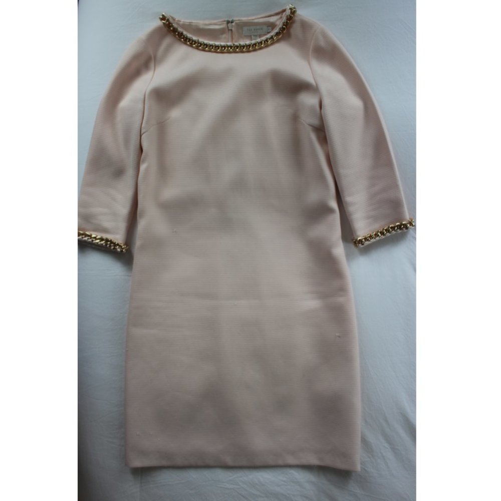 Ted Baker Dress, pale pink, size 1